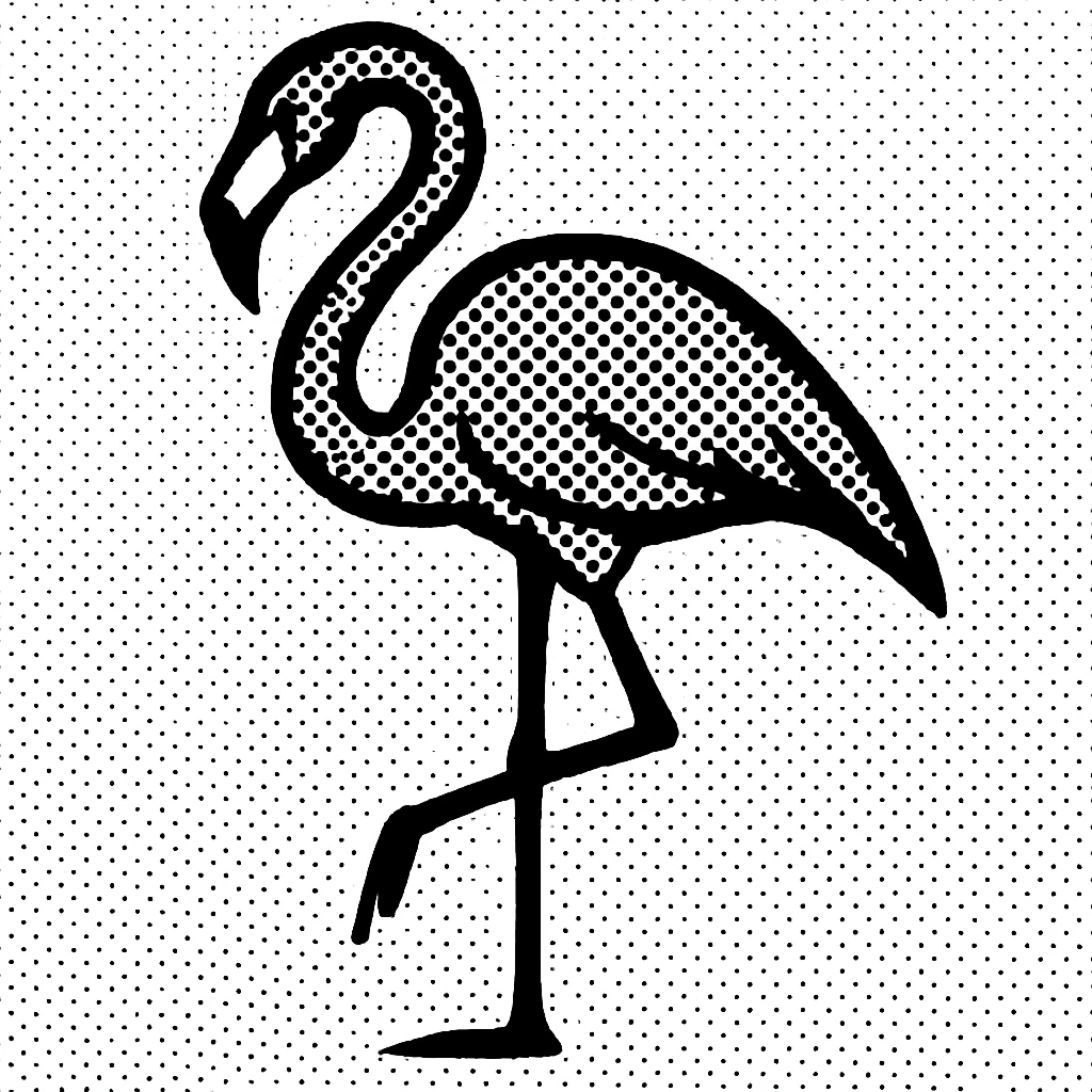 flamingo emoji
