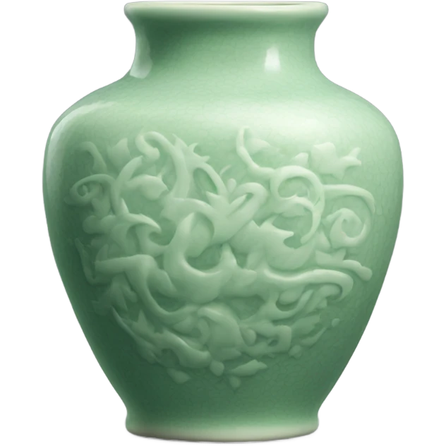 celadon ceramic vase emoji