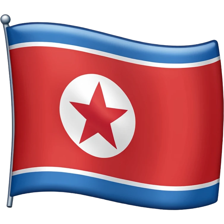 North Korea Flag emoji