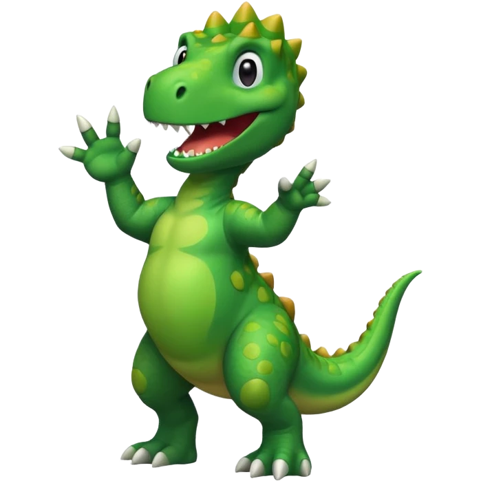dinosaur dabing  emoji