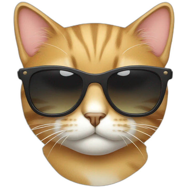 cat wit sunglass emoji