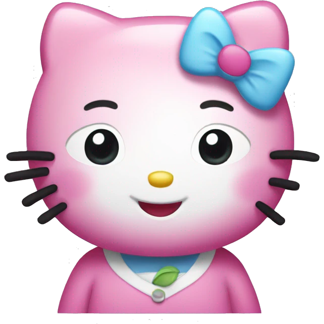 happy hello kitty emoji