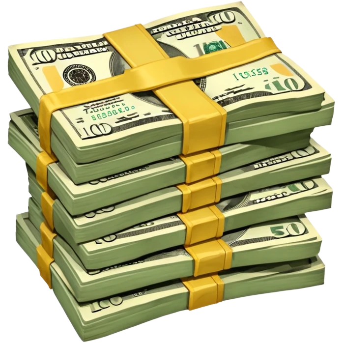 Falling value of the dollar emoji