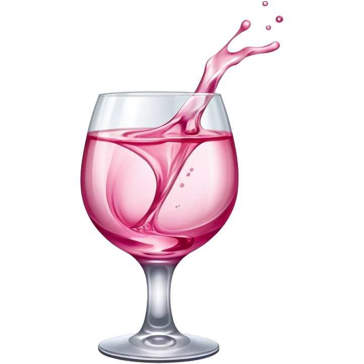 Pink vodka  emoji