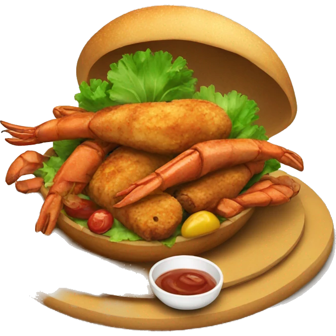 Cajun food emoji