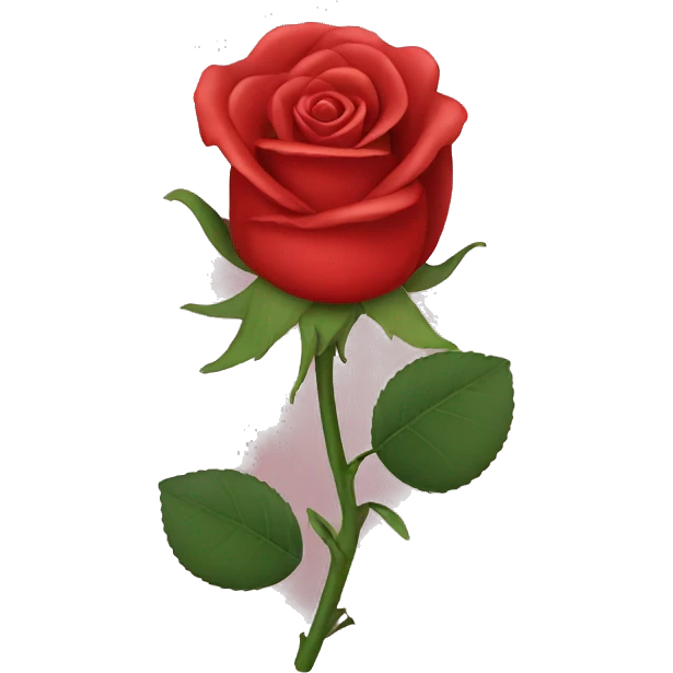 rose with bruno mars emoji