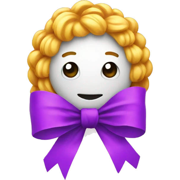 emoji with a ribbon emoji
