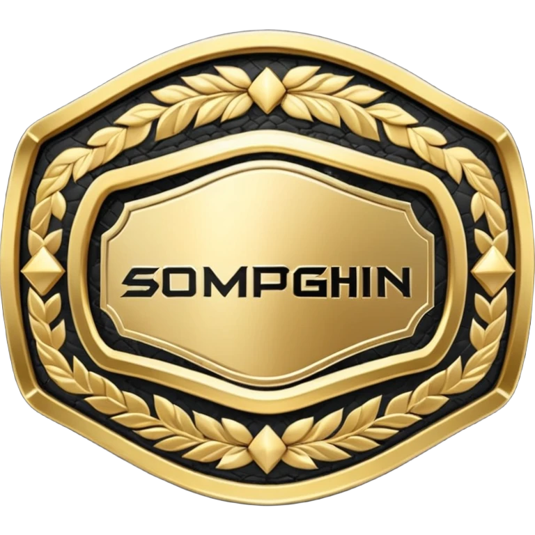 One Championship --Belt emoji