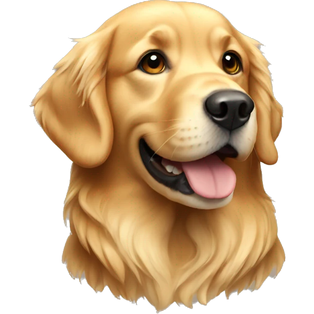 Golden retriever emoji