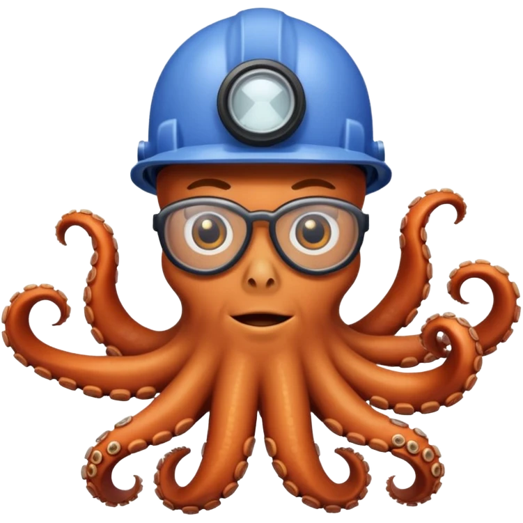 Multi taking octypus like engineer\ emoji