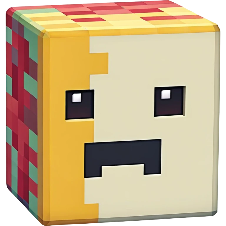 Minecraft block emoji