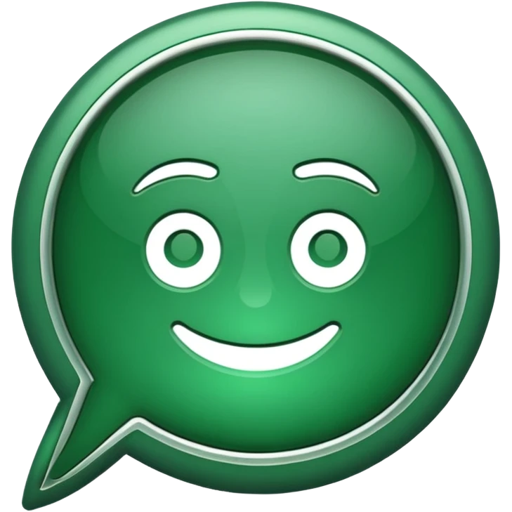 Create WhatsApp icon emoji emoji