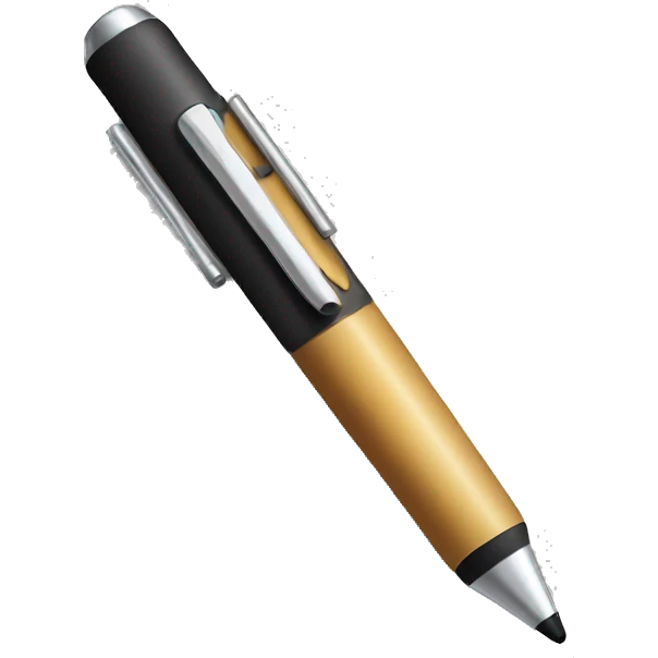 iPad with a stylus. emoji