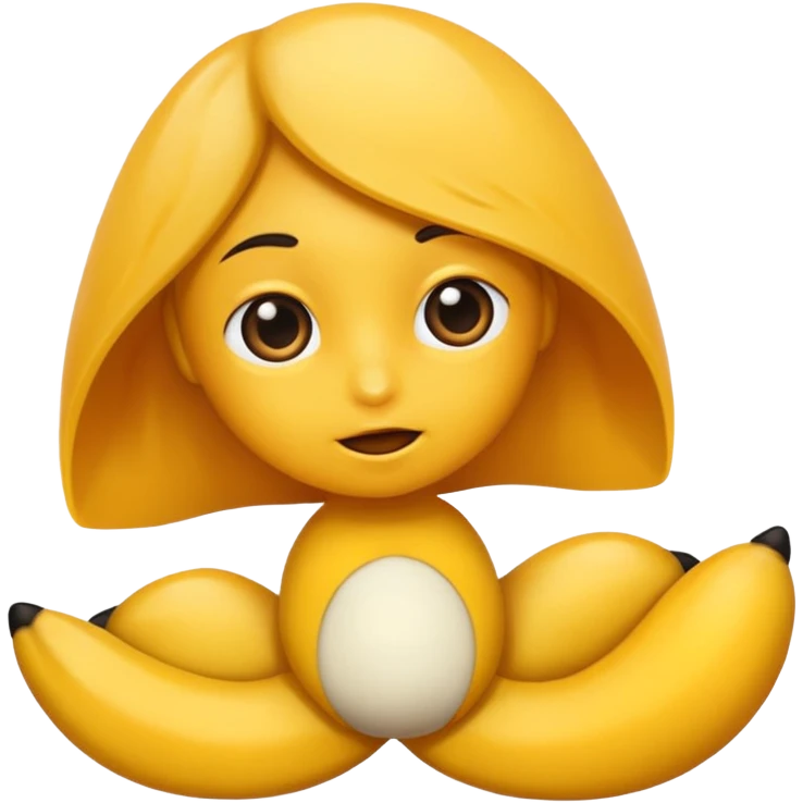 A naked girl sucks a dick on her knees emoji
