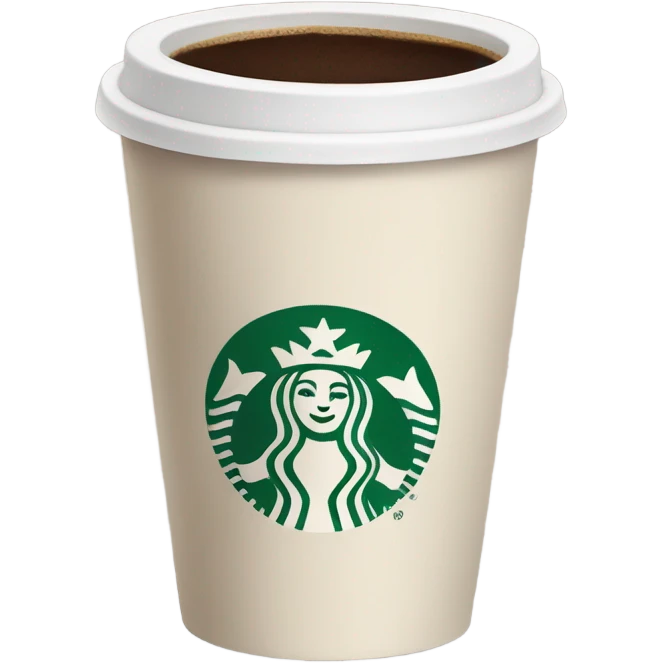 starbucks coffee cup emoji