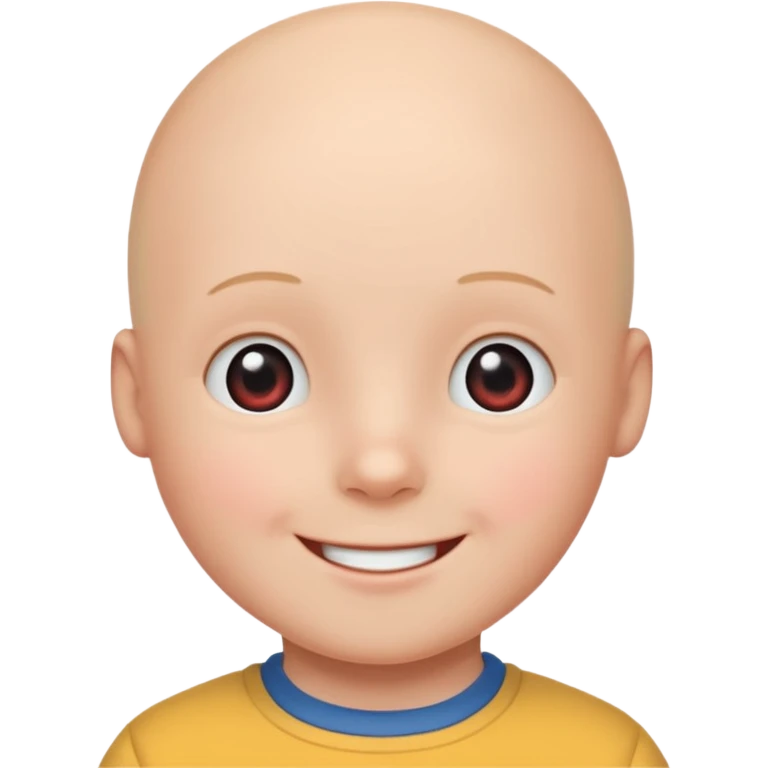 Caillou emoji