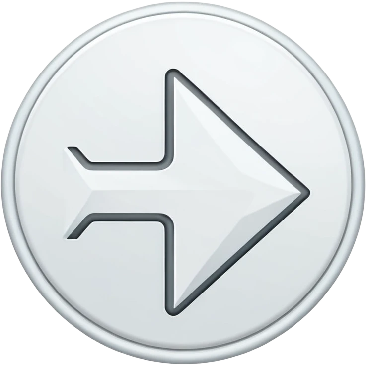 white round arrow  emoji