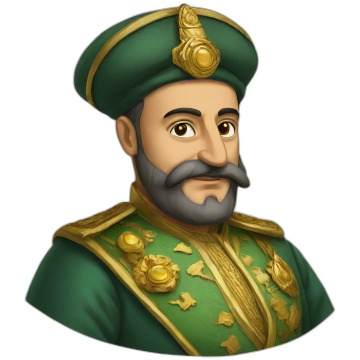 Ottoman sultan emoji