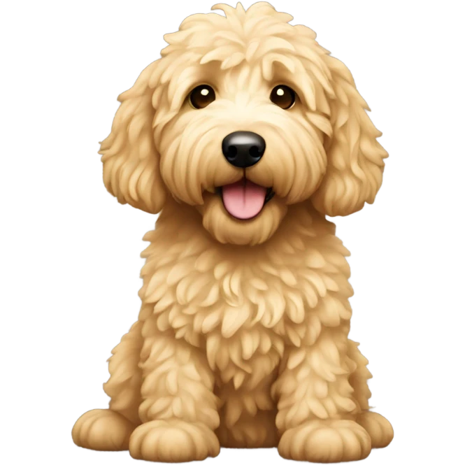 Golden doodle  emoji