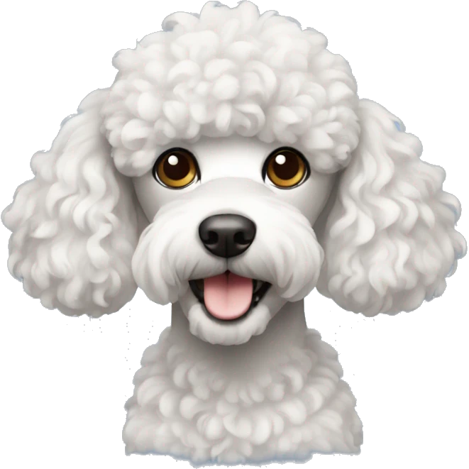 Poodle emoji