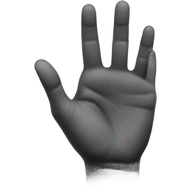 back of hand, pointing,  emoji