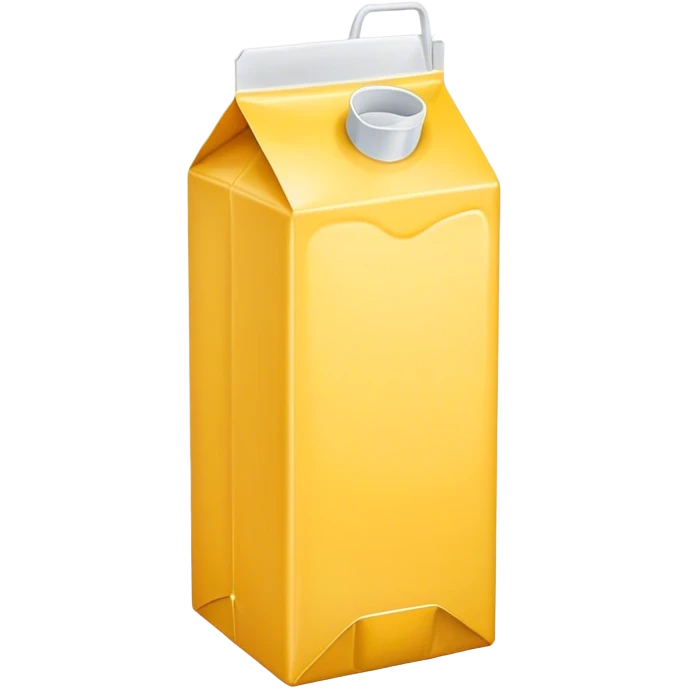 yellow milk carton emoji