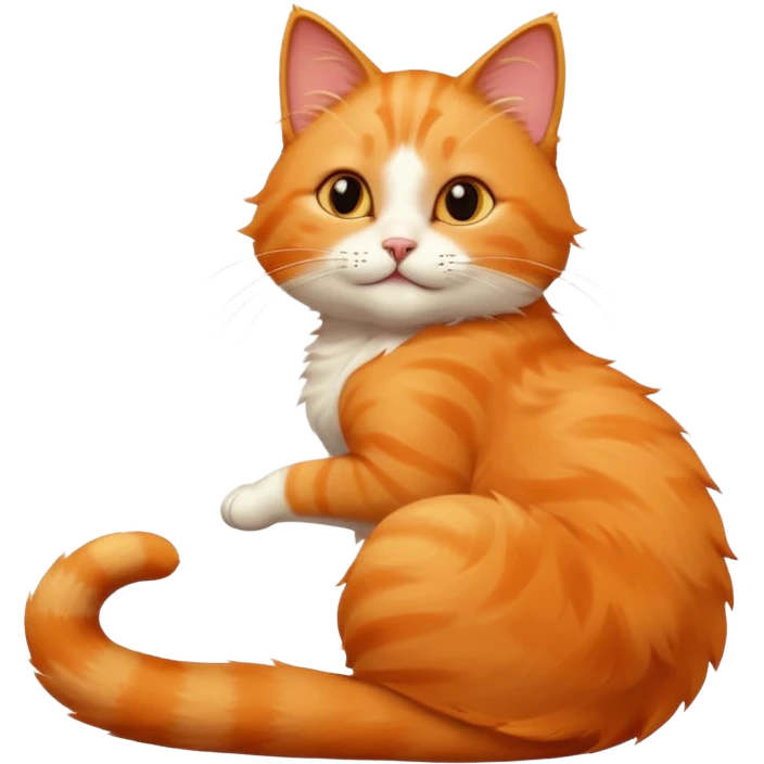 cat stretching emoji