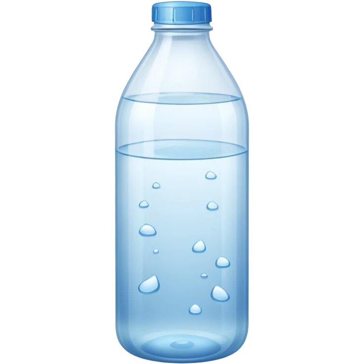 Acqua bottiglia grande
 emoji