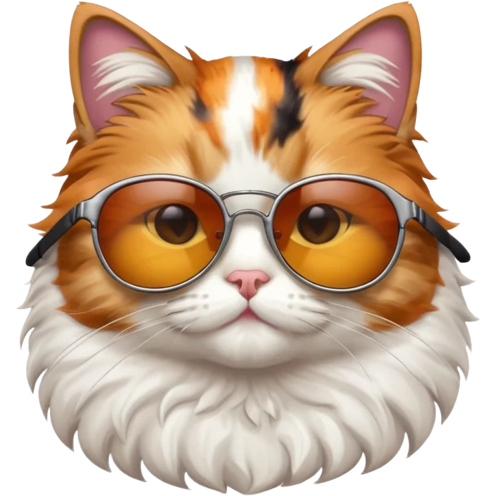 Cat wearing sunglasses emoji