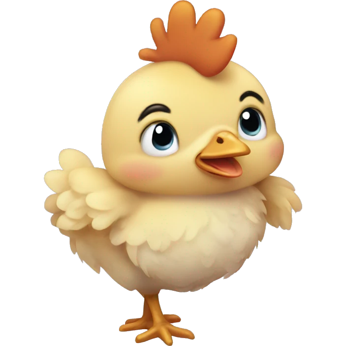 purle baby chicken emoji