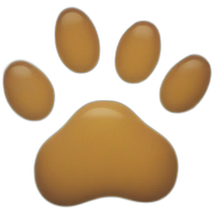 cat paw in a polaroid shot emoji