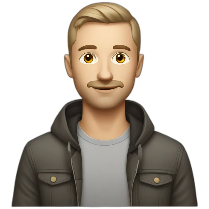 Designer man from Ukraine emoji