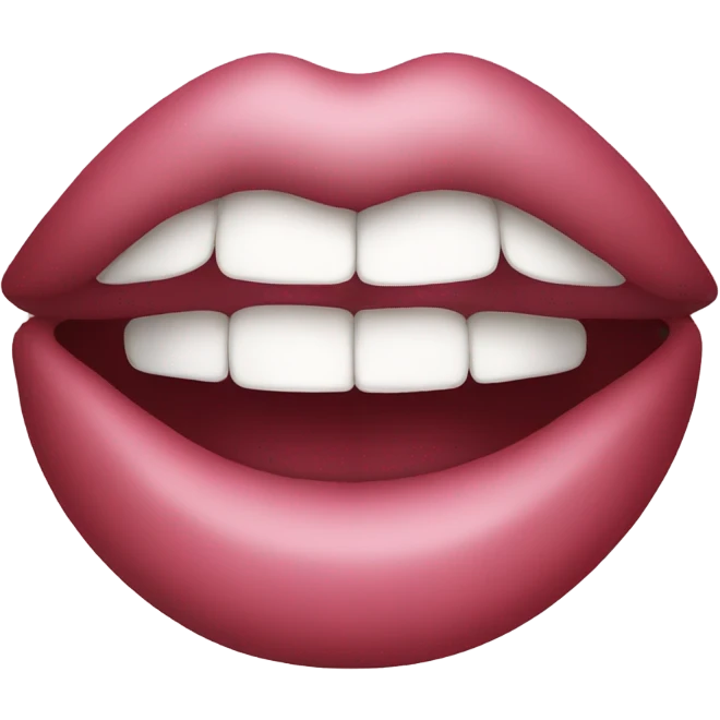 Lip  emoji