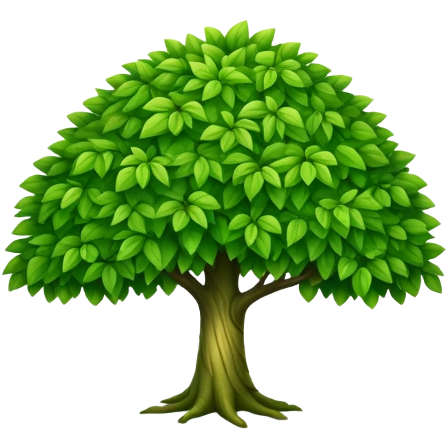 árbol emoji