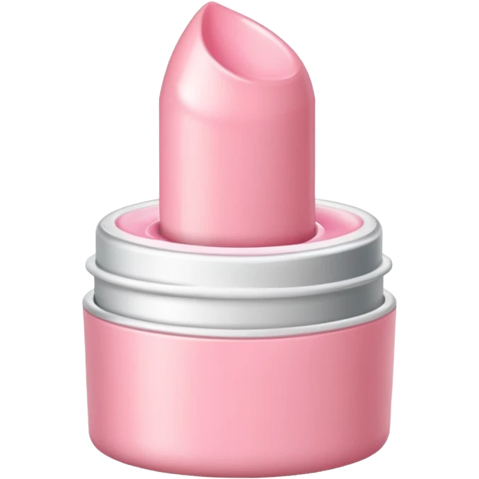 Rose vanilla lipbalm emoji