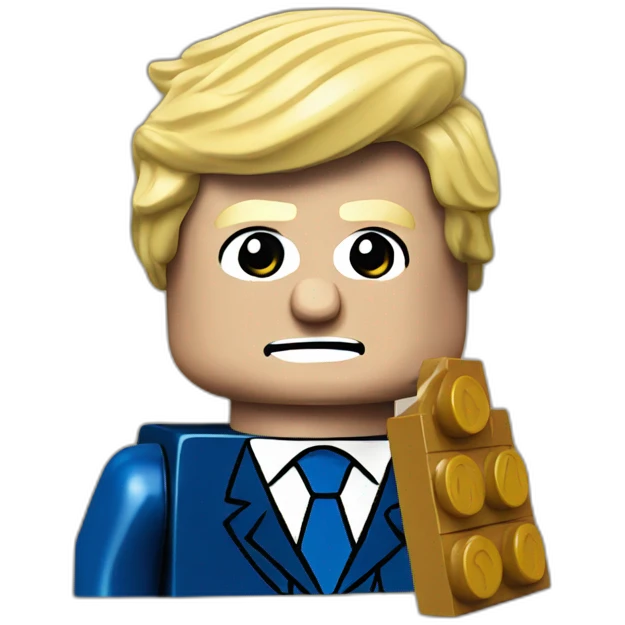 Lego trump emoji