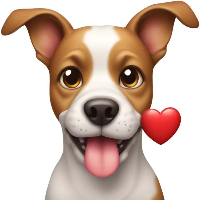 𝐃𝐨𝐠 𝐡𝐨𝐥𝐝𝐢𝐧𝐠 𝐚 𝐡𝐞𝐚𝐫𝐭 emoji