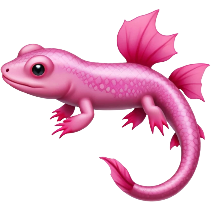 Realistic Axolotl emoji