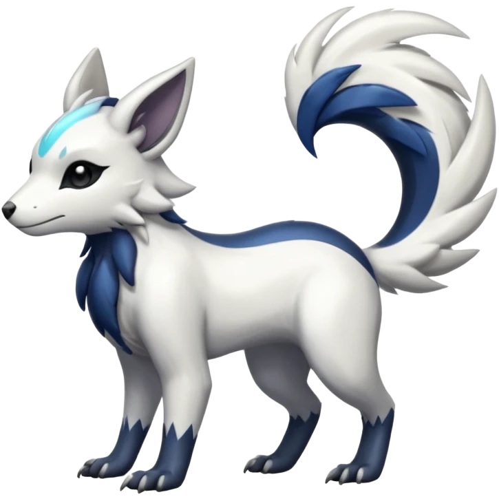 Shiny Linoone-Absol-Trico-Hybrid (Full body) emoji