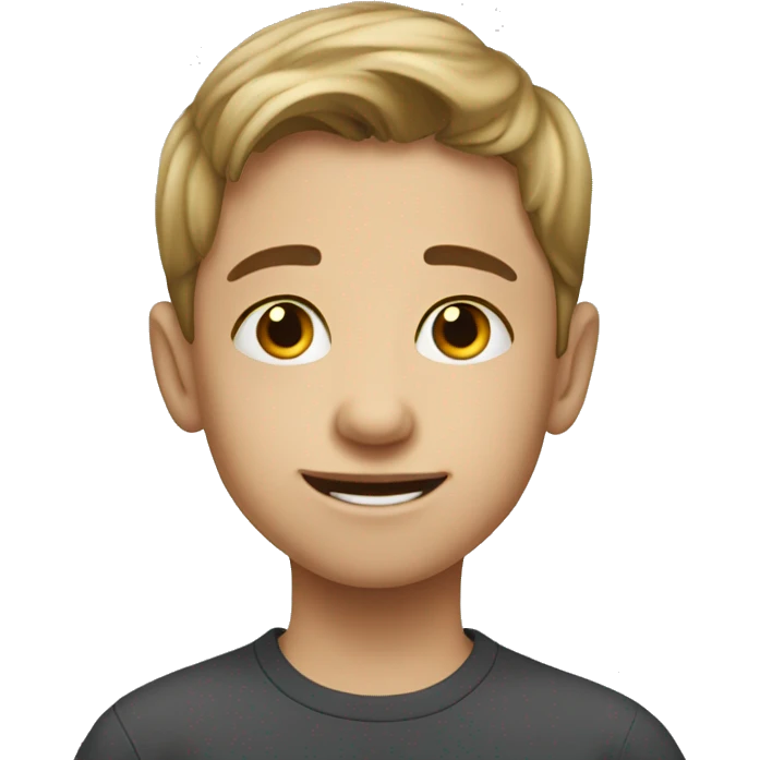 non-verbal Autistic kid emoji