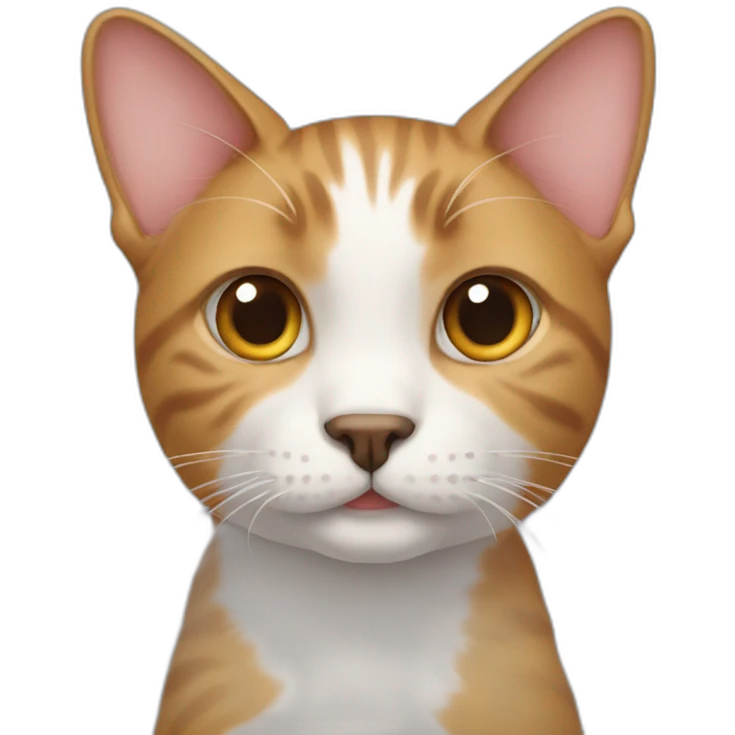 A cat in a dog emoji
