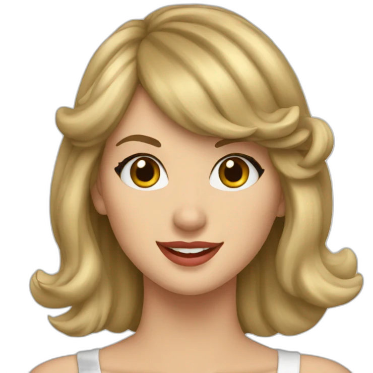 Taylor swift happy emoji