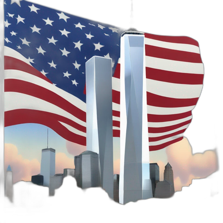 world trade center during september 11 2001 emoji