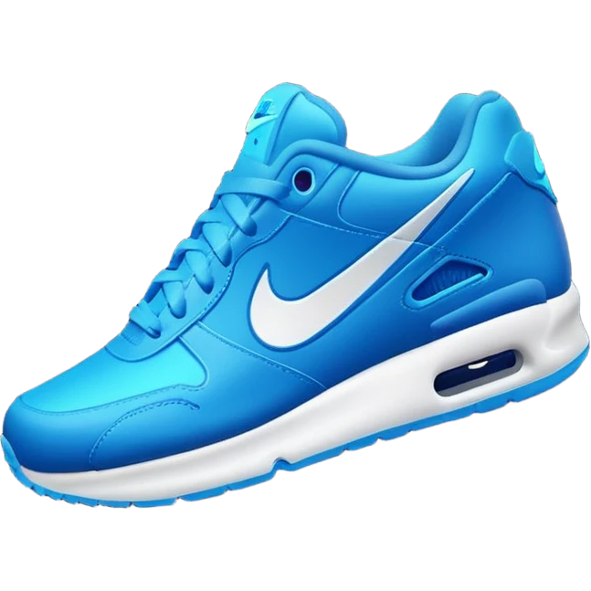 Logo de nike en neon emoji
