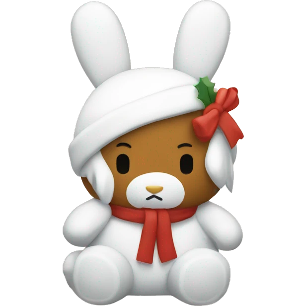 Christmas Miffy  emoji