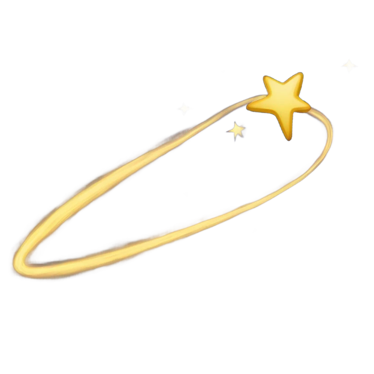 shooting star emoji