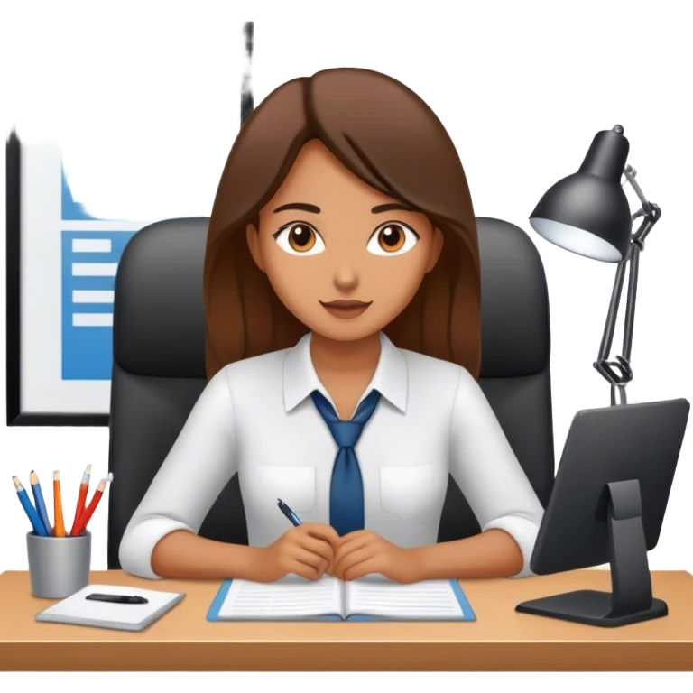 girl working in office\ emoji