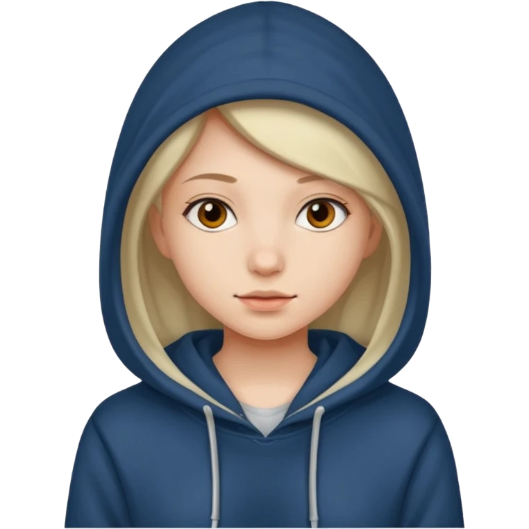 𝐆𝐢𝐫𝐥 𝐰𝐞𝐚𝐫𝐢𝐧𝐠 𝐚 𝐡𝐨𝐨𝐝𝐢𝐞  emoji