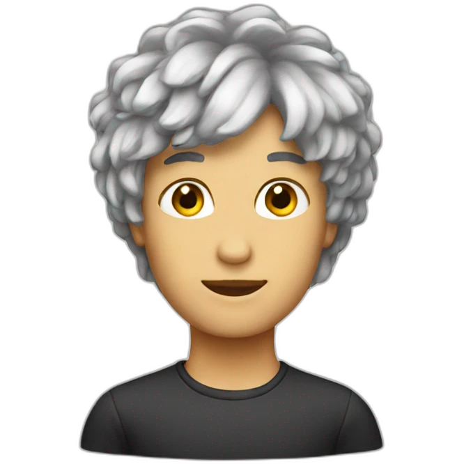 Wig emoji