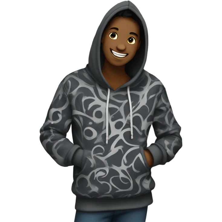 Ink hoodie emoji